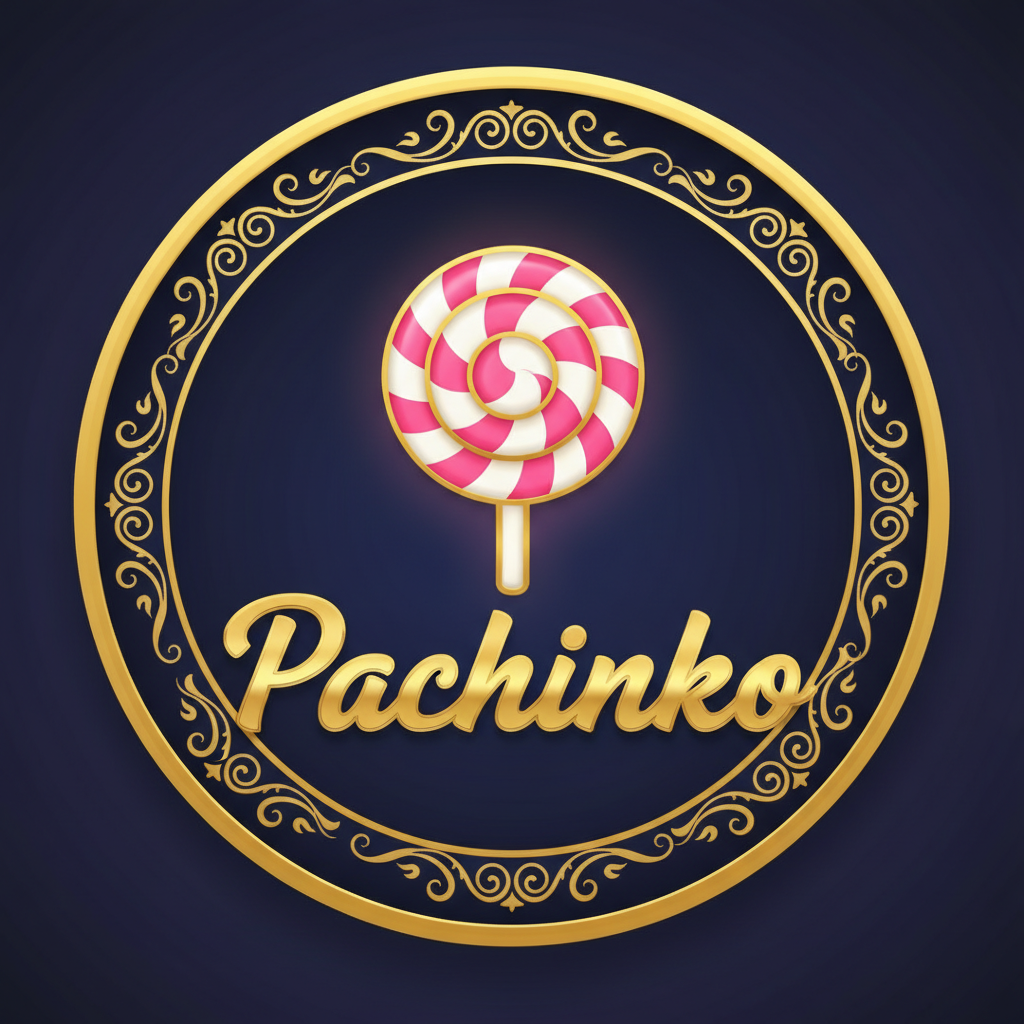 Segmento Pachinko blu con icona pachinko